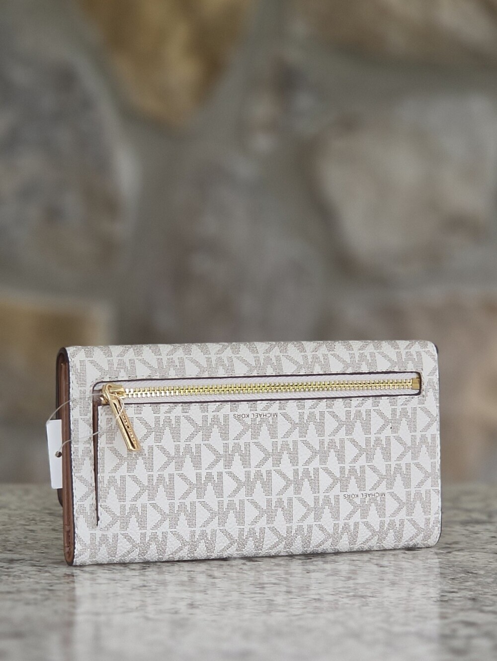 Michael Kors Jet Set Trifold Large Logo Wallet - Picture 2 of 6